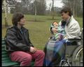 Michael, Dominik und Jo Gerner im Park
